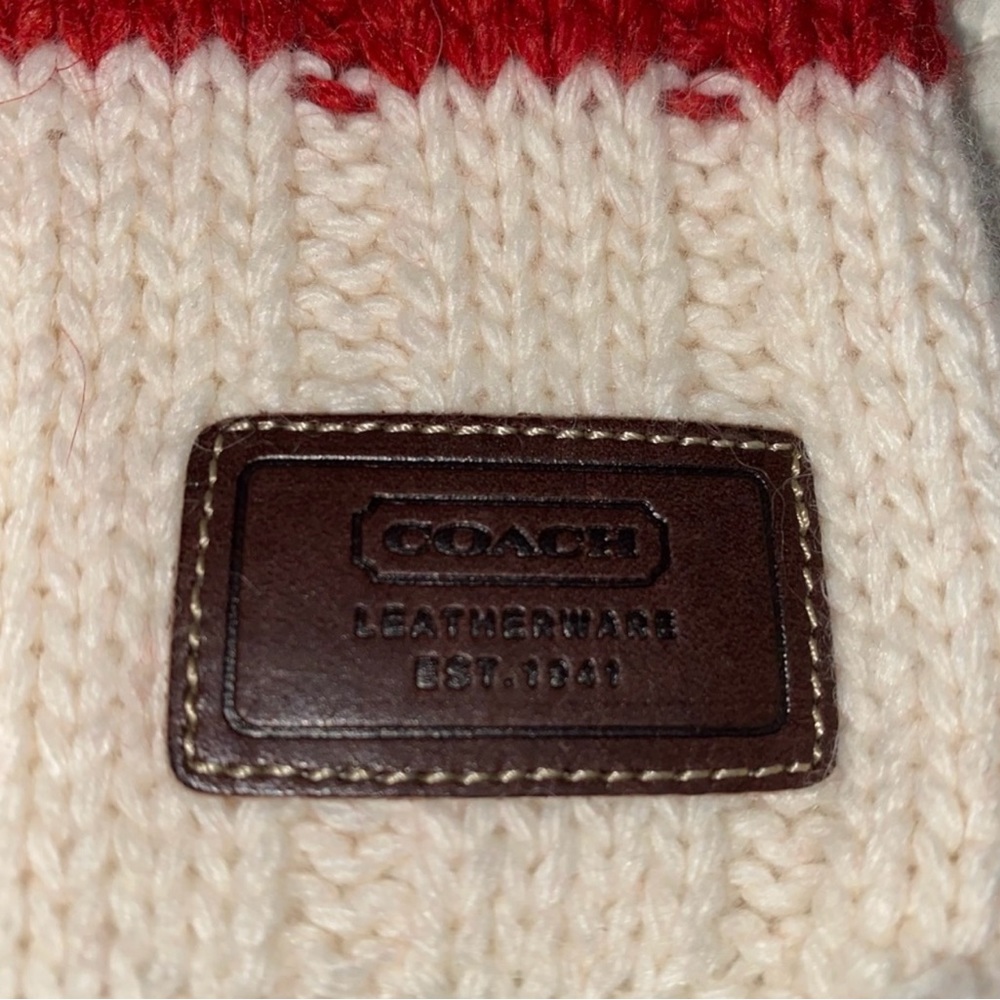 Coach scarf
